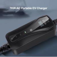 China GB/T Portable AC EV Charger For Electric Car 7KW 32A Level 2 on sale