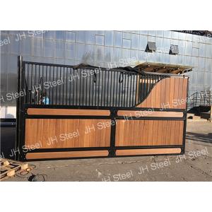 ISO9001 Horse Stall Building Stables For Horses With Feeders And Accessories