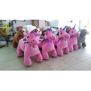 Hansel  animal walking rides indoor amusement park plush unicorn rides