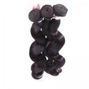 Brazilian Body Wave Hair Bundles , 100 Human Hair Weave Bundles 12" - 30"