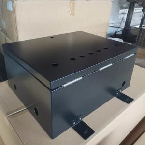 China Anodized Powder Coated Painting Box Aluminum Enclosure Sheet Metal Fabrication For Electronics supplier