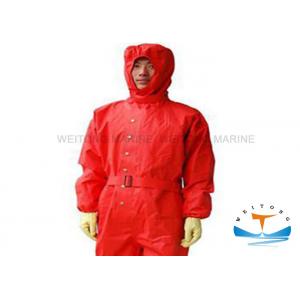 China Unisex Marine Fire Fighting Equipment Light Type Chemical Protective Suit supplier