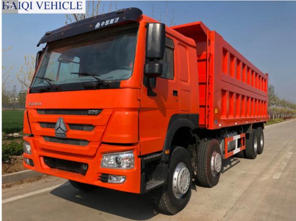 Sinotruk Howo 375Hp Tipper Truck Used Howo  Drump Truck 8x4 Drive Mode