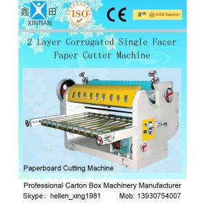 Safe Operation Corrugated Sheet Making Machine Electric Mill Roll Stand / Sheet Cutter
