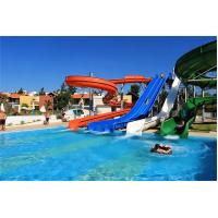 China Above Ground Swimming Pool Fiberglass Slide  Kids Water Amusement on sale