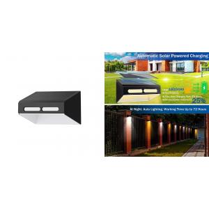 Decorative Waterproof Solar Wall Lights Garden Fence Solar Landscape Lights