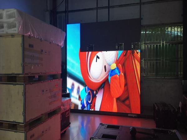 El panel video del Super Slim 500x1000m m LED que programa haciendo publicidad de la gran pantalla de la llanura de Videowall