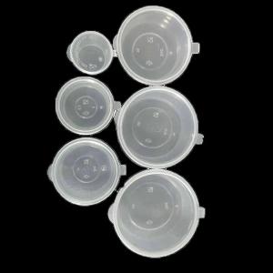 Small Plastic Disposable Box 500ml For Food Gift Storage