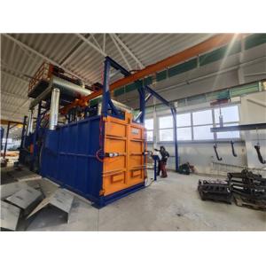 China Environmental Suspension Hook Shot Blasting Machine For Lpg Cylinder supplier