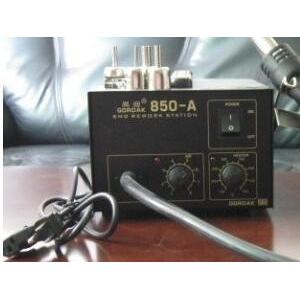 45W Digital Soldering Station , Quick 850a Hot Air Gun Soldering SMD Rework Station