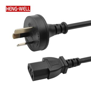 China HENG-WELL 3 Prong AC Power Cord C13/C19 Plug 10A 250V for Computer/Printer Use Wholesale China Home Appliance Instrumentation wholesale