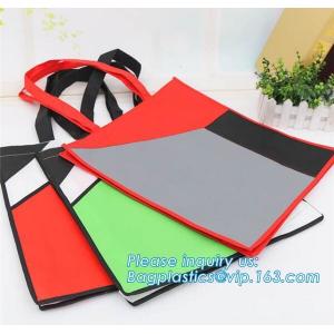 China Promotion cheap 1C simple printing yellow shopping non woven bag, Cheap 100% New Recyclable Whole Bag Heat Sealed Machin wholesale