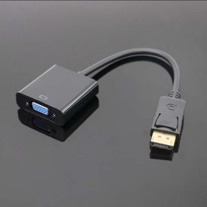 China Black Color Male To Female VGA Monitor Cable For PC Computer supplier