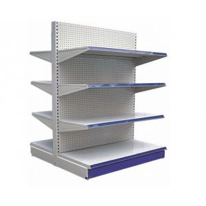 China Pegboard Supermarket Metal Display Shelving supplier