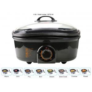China 5 Liter Electric Multi Cooker , Power Pot Pressure Cooker 1200-1400W Overheat Protection supplier