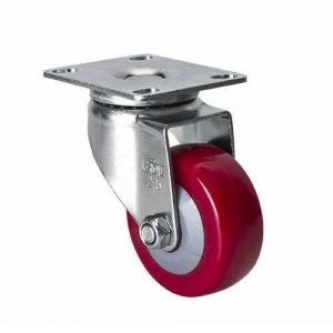 36125-84 70kg Plate Swivel TPU Caster 2.5" with TPU Material