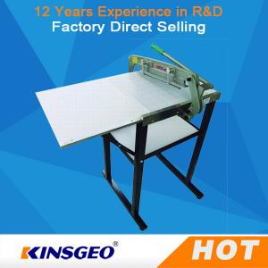 China Manual Automatic Wet Dry Textile Testing Equipment Fabric Sample Cutter Machine 150kg supplier