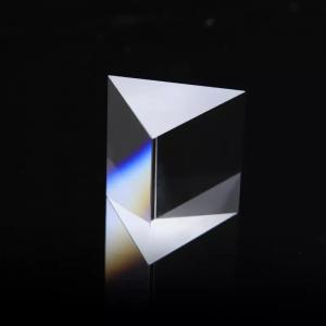 40*40mm Optical Glass Bk7 / K9 Quartz Spectrometer Equilateral Triangular Prism
