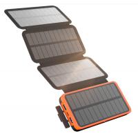 China 22.5W 27000mAh Portable Solar Charger Power Bank For mobile phone on sale