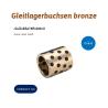 China Buje de Gleitlager del bronce de la aleación del bronce de Gleitlagerbuchsen con el grafito insertado wholesale