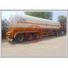 China Liquid Petroleum Gas LPG Tank Trailer Manual Control 49.8CBM Large Tank Size LPG Transport Trailer wholesale