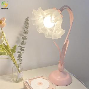 D30 X H50CM Flower Eye Protection Table Lamp For Bedroom Bedside