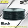 China Black 1.75mm /3.0mm 3D Printer Filament 3D Printer Consumables ABS Filament wholesale