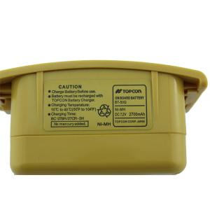 China Bt-50q 7.2v Nimh Topcon Total Station Battery 2700mah For Gts600 Series supplier