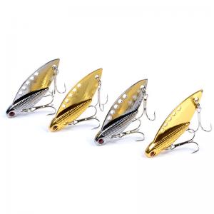 Sliver Gold 5CM / 10g Hard VIB Fishing Lures Baits Anti Corrosion