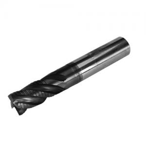 China Cross Edge 4 Flute Solid Carbide End Mill Roughing End Mill For Phone Holder supplier