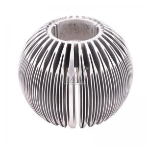 China Best Manufacture heat sink  aluminum profile silver finish Extrusion aluminum And aluminium radiator supplier