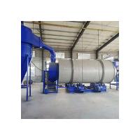 China Chemicals Processing Rotary Sand Dryer , Three cylinder Sawdust Drum Dryer on sale