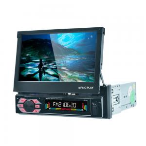 7inch Retractable Screen Car Stereo Dash Car Bt  Radio Mp5 Player Aux Tf Fm Receiver