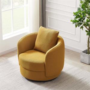 Domestic Textile Living Room Fabric Sofas Luxury Single Seater Sofa