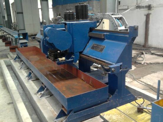 Carbon Steel Flying Cut Off Machine Hydraulic Computer Control Cnc