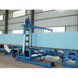 Horizontal Polyurethane Block Sponge Cutting Machine CNC With Knife Belt PLC Control