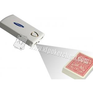 Portable White Poker Scanner , Samsung Mobile Power Bank Spy Camera