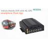 4CH AHD 720P Hard Disk 3G Mobile DVR WIFI Car Dvr Recorder With G-sensor GPS