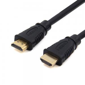 OEM ODM 4k Optical Hdmi Cable Stock , ROHS 1.0m Black PVC Xbox Hdmi Cord