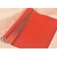China 1 Inch Paper Core Thermal Lamination Film Embossing Red Color Protective 1000m on sale