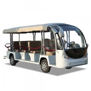 China 8-11 Seater Tourist Electric Car Limo Golf Cart Vehicle 35mph Customized supplier
