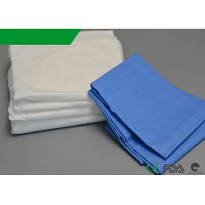 China Sterile Disposable Stretcher Sheets , Flat Plastic Bed Cover 33 X 89 Inches supplier