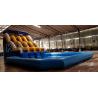 China Durable PVC Commercial Inflatable Water Slides With Swimming Pool wholesale