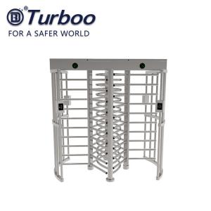 China High Security Full Height Turnstile Pedestrian Access Control Outdoor With RFID supplier