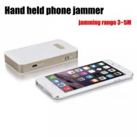 China 1.5W Short Range Handheld Cell Phone Jammer , Personal Cell Phone Blocker Device on sale