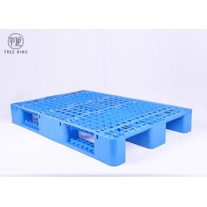 China Racking Reusable Plastic Skids Pallets For Fork Trucks With 4 Way Entry P1208 supplier