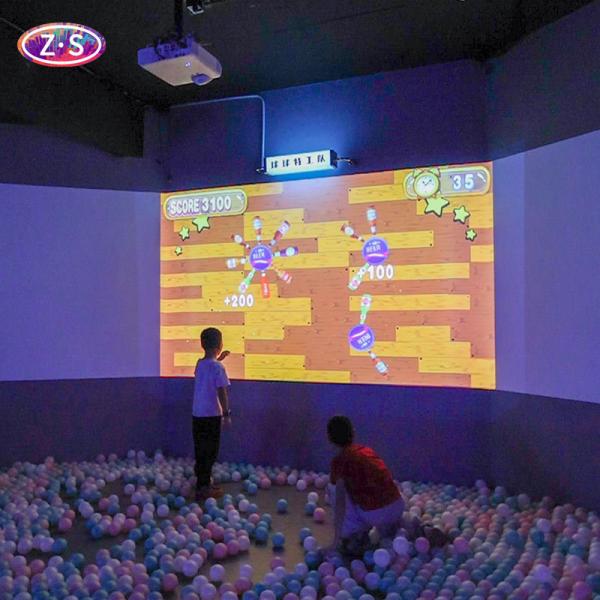 China Remote Control Operation Interactive Wall Games Laser Source For Promotion Events wholesale
