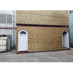 20 FT Wooden Outer Door Toilet Shipping Container