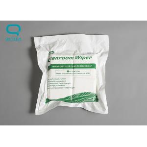 Delicate Texture Lint Free Wipes Clean Room , Disposable cleaning wipes For LCD Factory