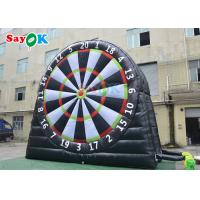 China Large Inflatable Football Dartboard Soccer Dart Board Game Target With Balls on sale